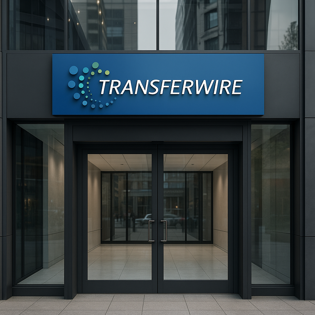 Logo officiel du programme partenaire TRANSFERWIRE